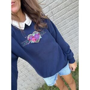 Vintage 90s Grandma Sweater, Morning Sun Large